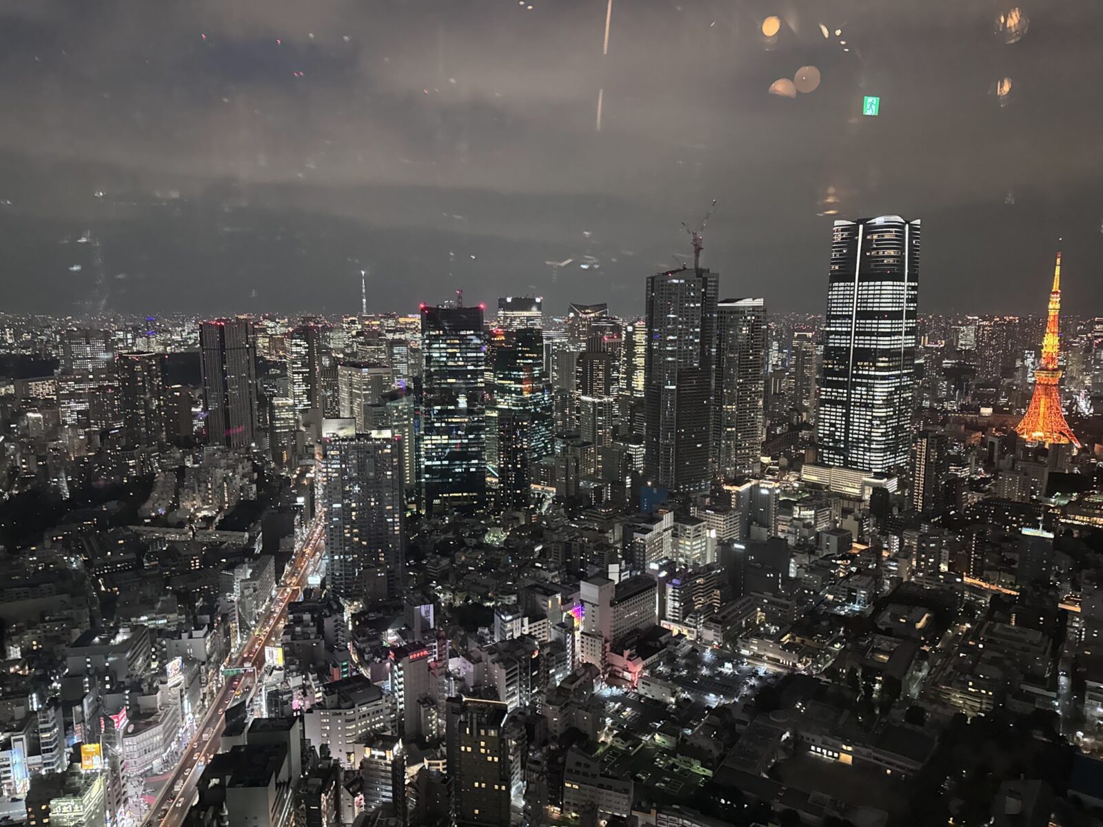 Night view of Tokyo from Shinjuku